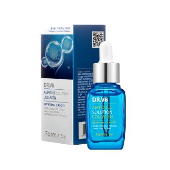 DR-V8 Ampoule Solution Collagen Sérum Facial