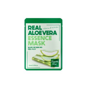Mascarilla Facial Hidratante Real Aloe Vera Essence Mask