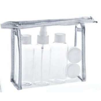 Set Neceser con Botes Rellenables