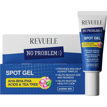 No Problem Spot Gel con AHA-BHA-PHA y Árbol del Té