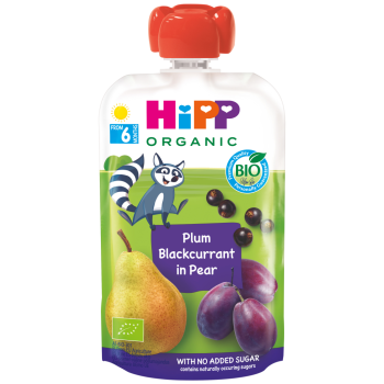 Pouch Ciruela, Pera y Grosella BIO