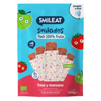 Smilados Flash 100% Fruta Fresa y Manzana