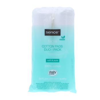 Discos redondos de algodão