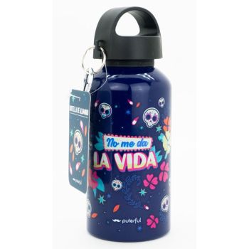 Botella de Aluminio "No me da la vida"