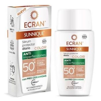 Sunnique Sérum Protector Anti Imperfecciones con Color SPF 50+