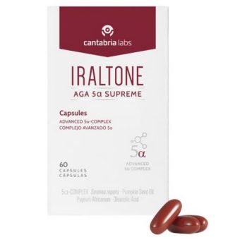 Iraltone AGA 5α Supreme Cápsulas Anticaída Capilar