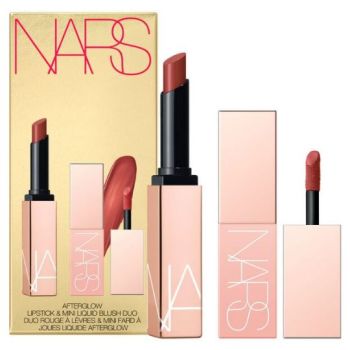 Afterglow Lipstick + Mini Liquid Blush Duo