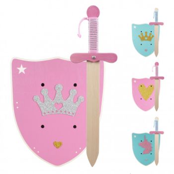 Conjunto Espada e Escudo Grande Conjunto Espada e Escudo Grande