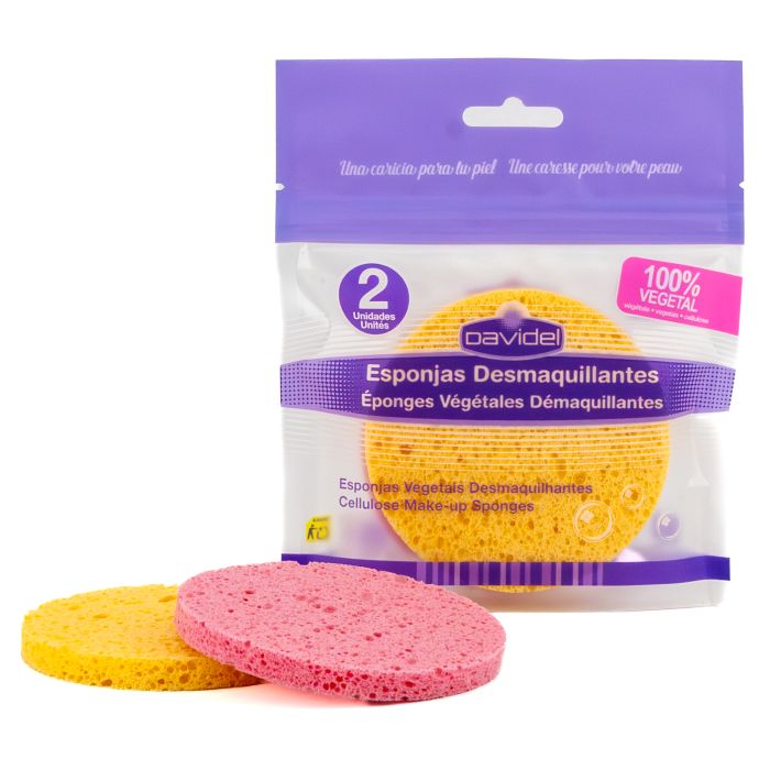 Esponjas Desmaquilhantes  Davidel