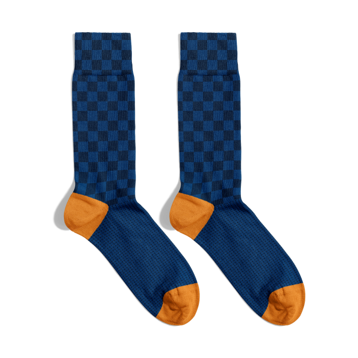 Meias Checkers Shapes Socks  Billy Brown