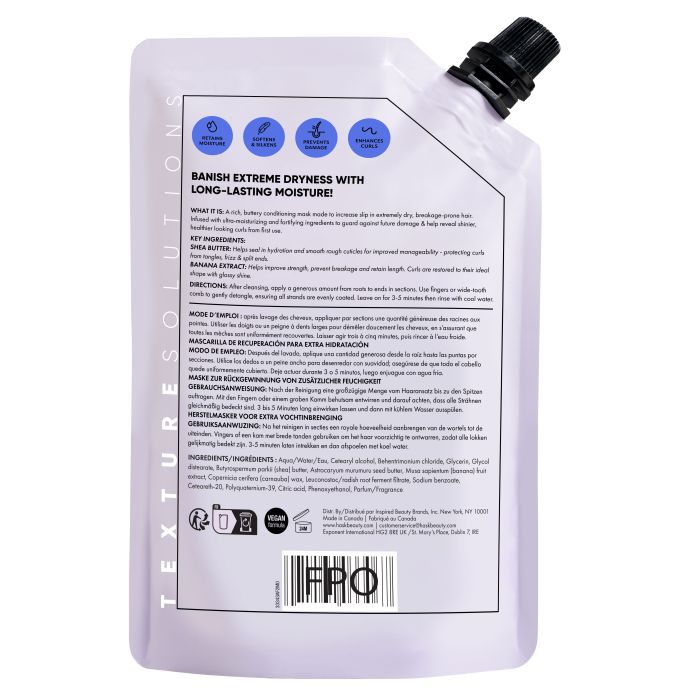 Texture Masque Capillaire Hydratation Intense