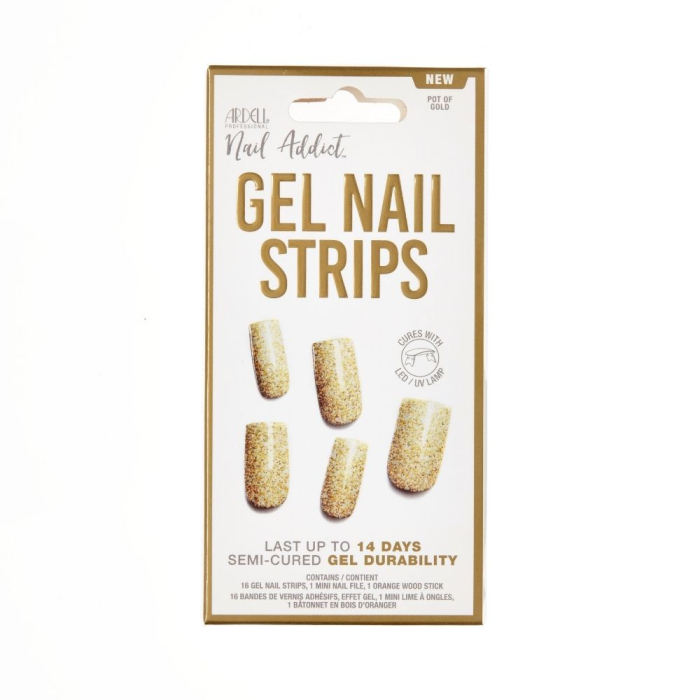 Esmalte Semipermanente En Pegatina Gel Nail Strips