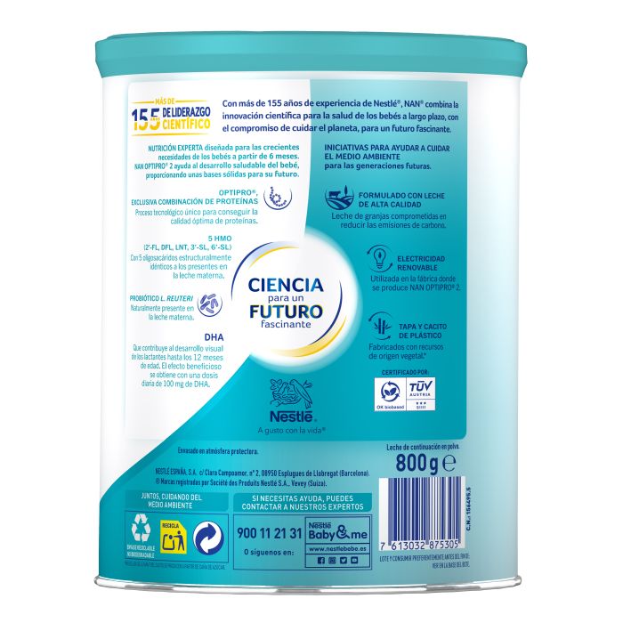 Lait de suite NAN Optipro 2