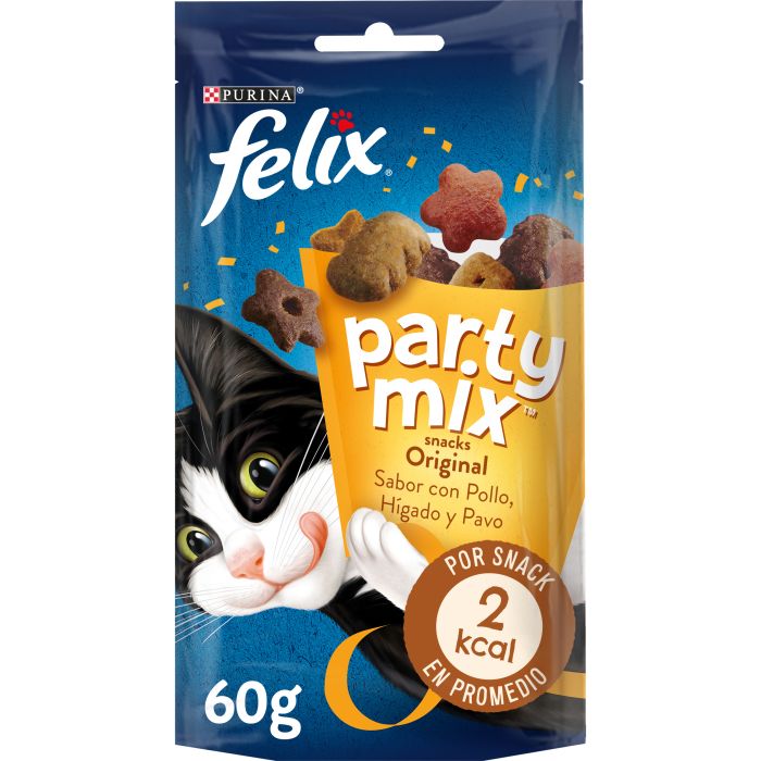 Purina Felix Party Mix Snacks para Gato 60 gr