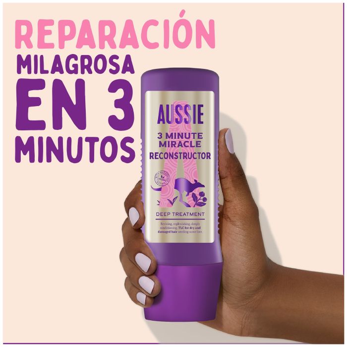 Máscara Capilar Reconstrutora 3 Minutes Miracle