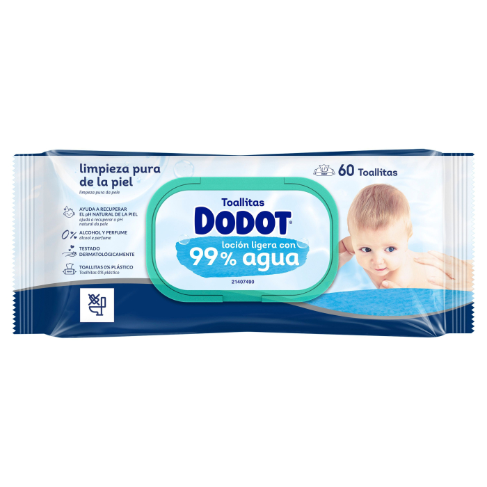 Toallitas Bebé Cuidado Total Aqua