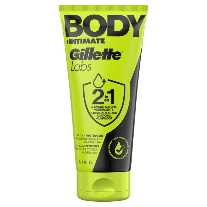Crema de Afeitar + Limpiador 2en1 Body + Intimate 177 ml