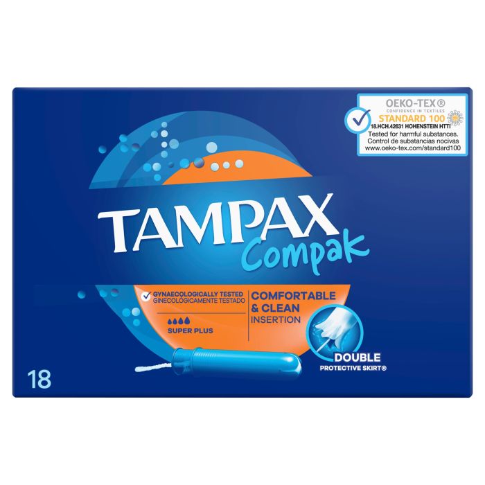 Compak Super Plus  Tampax  Higiene íntima