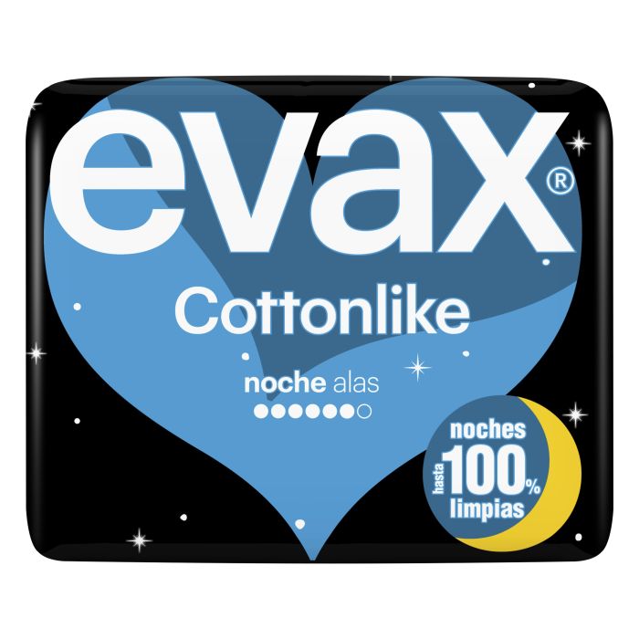 Compresa Cottonlike Alas Noche Evax