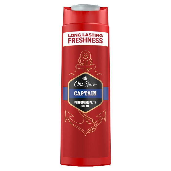 Captain Gel Ducha-Champú 3 en 1 400 ml