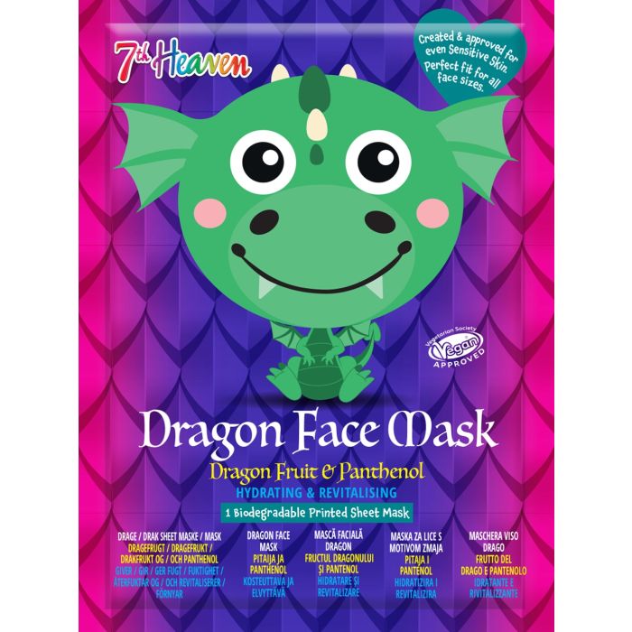 Máscara Facial Dragão Hidratante e Revitalizante