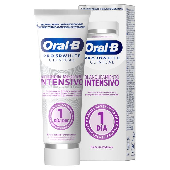 Pro 3D White Clinical Blanqueamiento Intensivo Pasta Dentífrica 75 ml