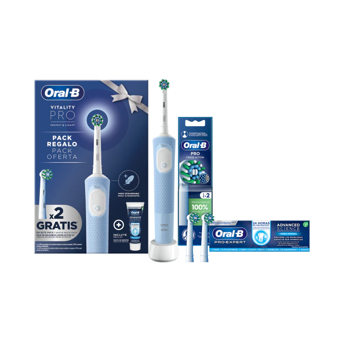 Cepillo dental braun oral-b vitality pro duo/ pack 2 uds - Depau