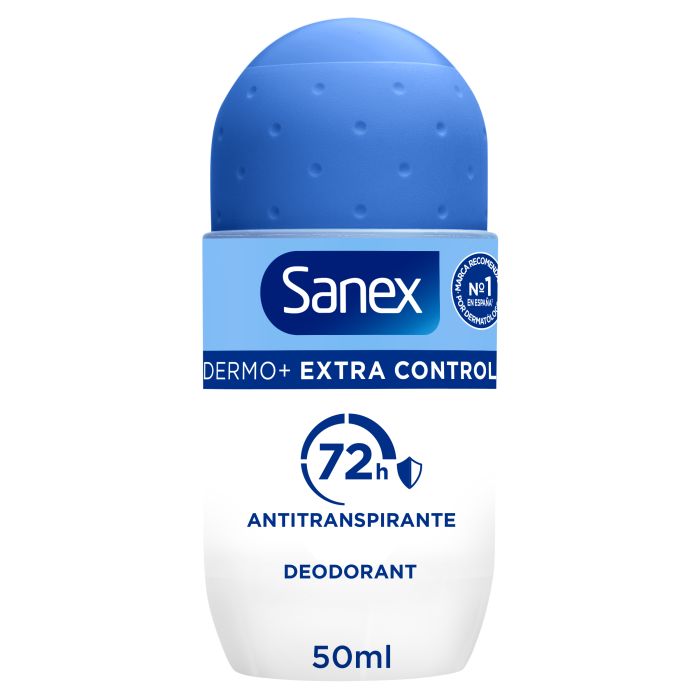 Desodorante Roll-On Dermo+ Extra Control 72h Antitranspirante
