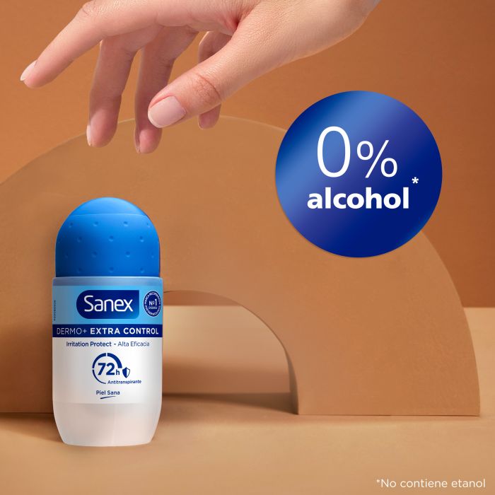 Desodorante Roll-On Dermo+ Extra Control 72h Antitranspirante