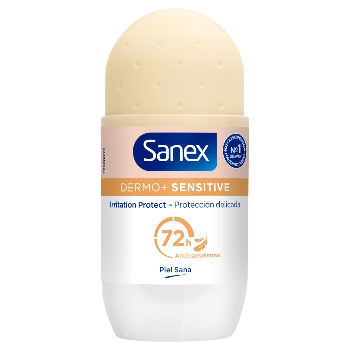Desodorante Roll-On Dermo+ Sensitive 72h Antitranspirante 50 ml