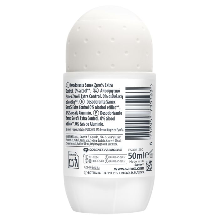 Desodorizante Zero Roll-On Extra Control