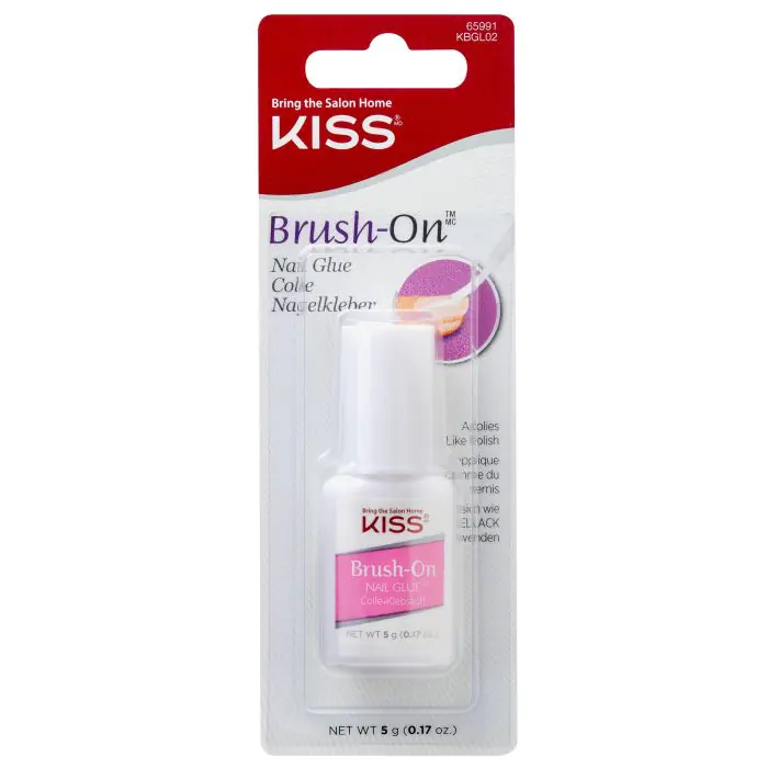 Kiss Brush On Pegamento para Uñas