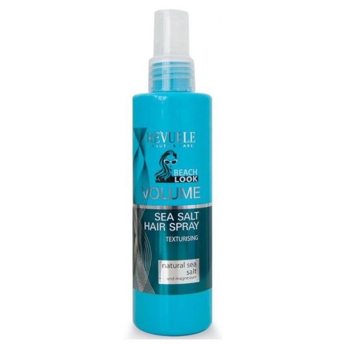 Spray de sal para cabelo com efeito de praia