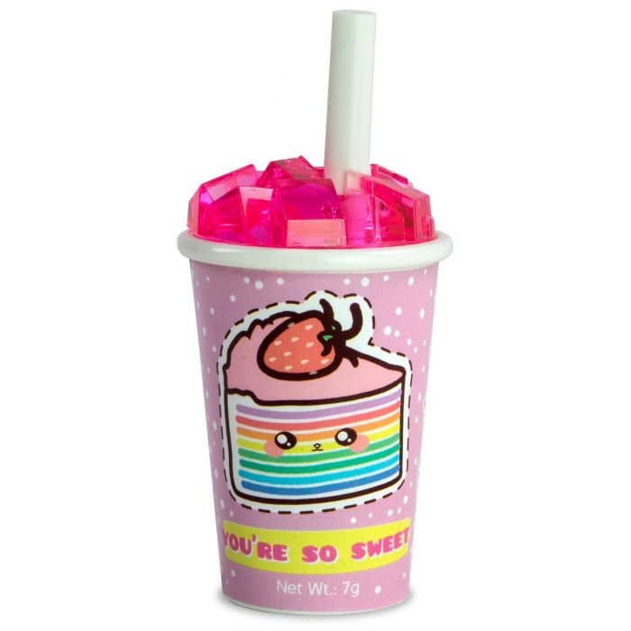 Bálsamo labial com refrigerante