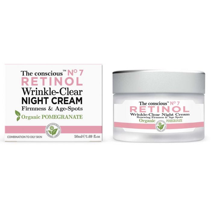 Crema notte antirughe con retinolo