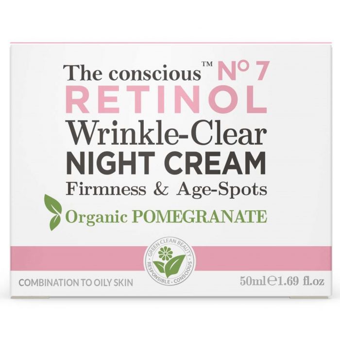 Crema notte antirughe con retinolo