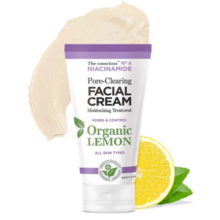 Creme facial Pore Control com niacinamida
