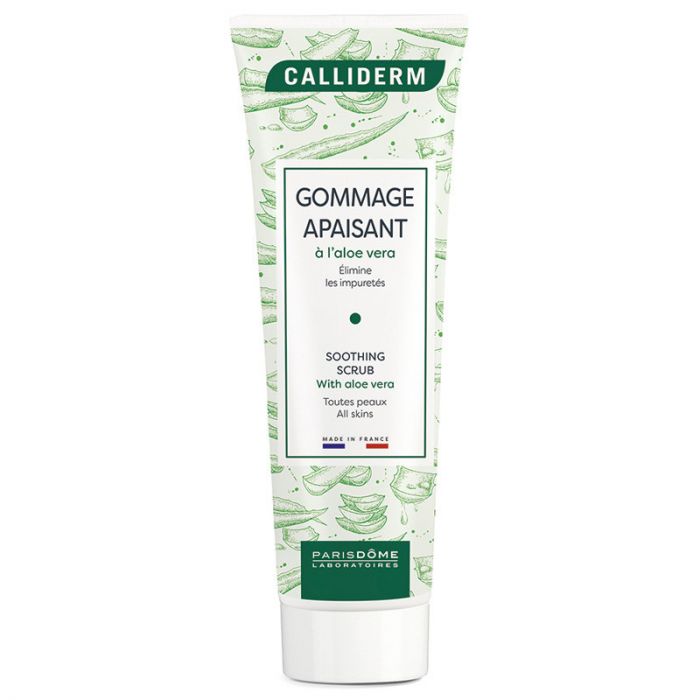 Esfoliante calmante com Aloé Vera