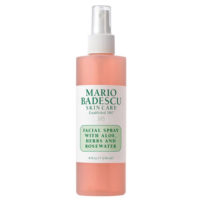Aloe Vera Spray Facial, Plantas Aromáticas e água de Rosas 236 ml
