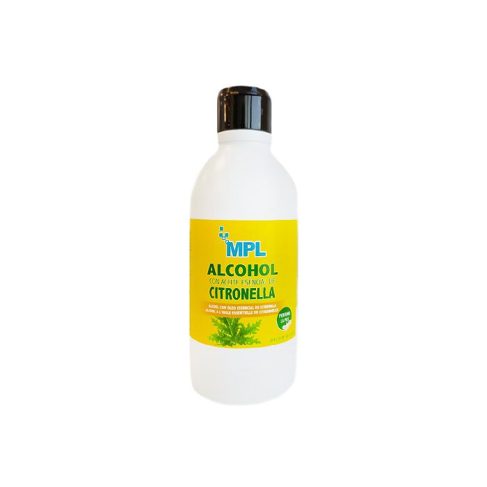 Álcool com óleo de citronela