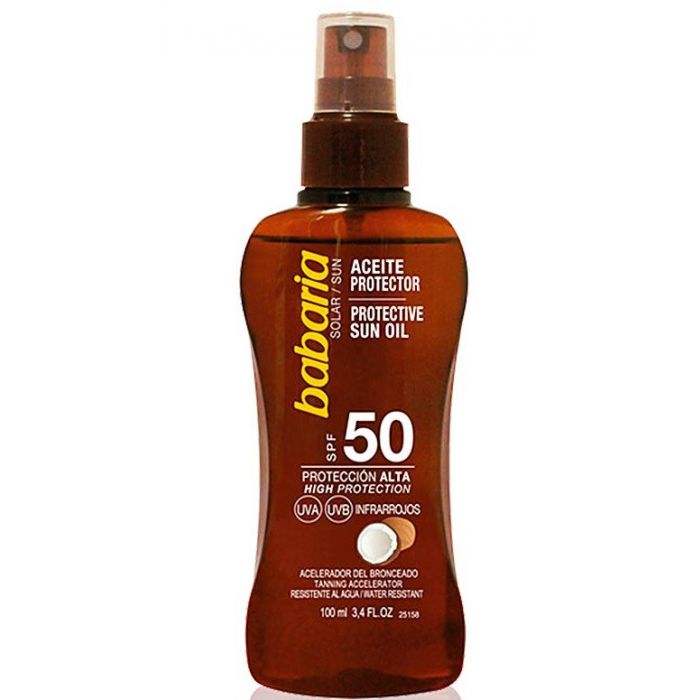Sun óleo protetor SPF +50 Coco