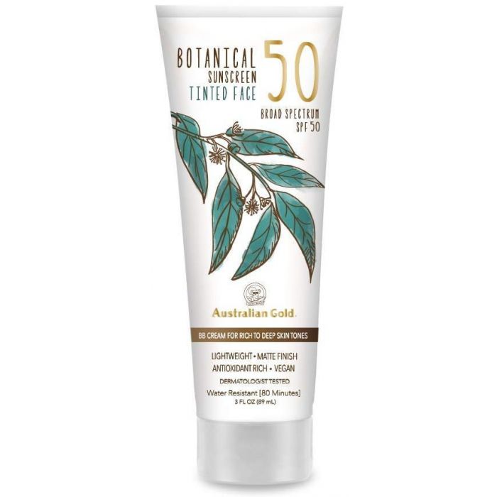  Protetor botânico SOLAR facial com cor SPF 50 