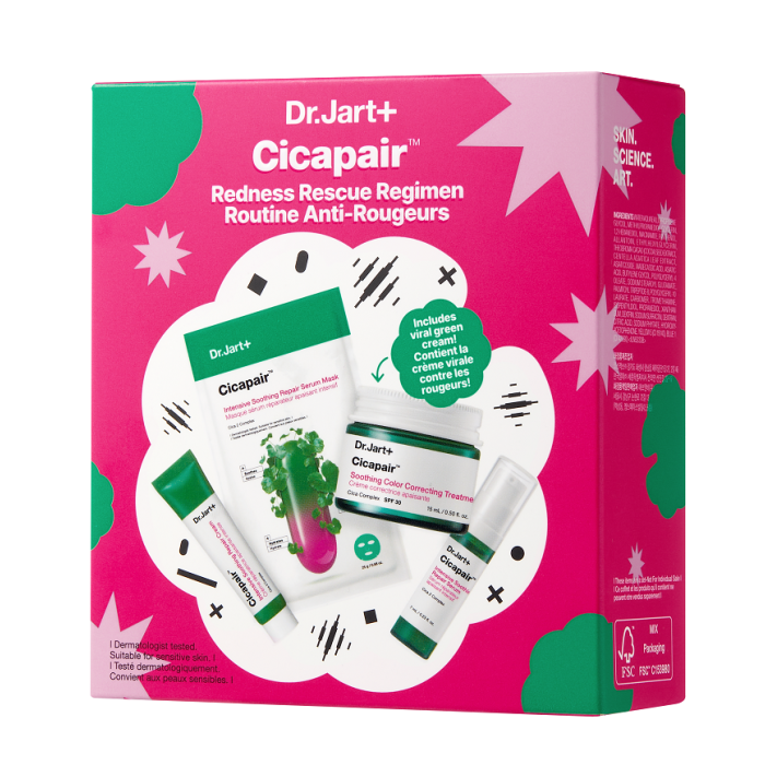 Cicapair Estuche de Rutina Rescate contra el Enrojecimiento con Centella Asiática 15 ml