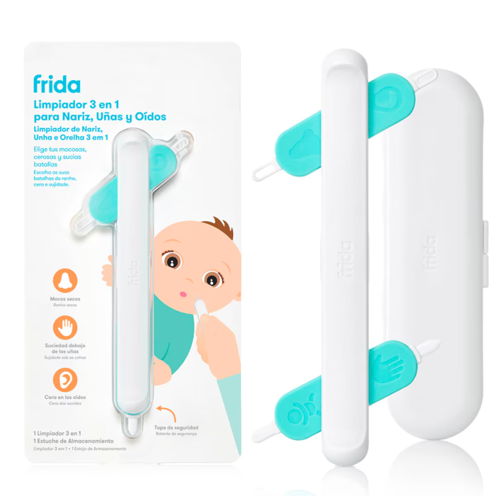 Limpeza 3 em 1 para Nariz, Unhas e Ouvidos