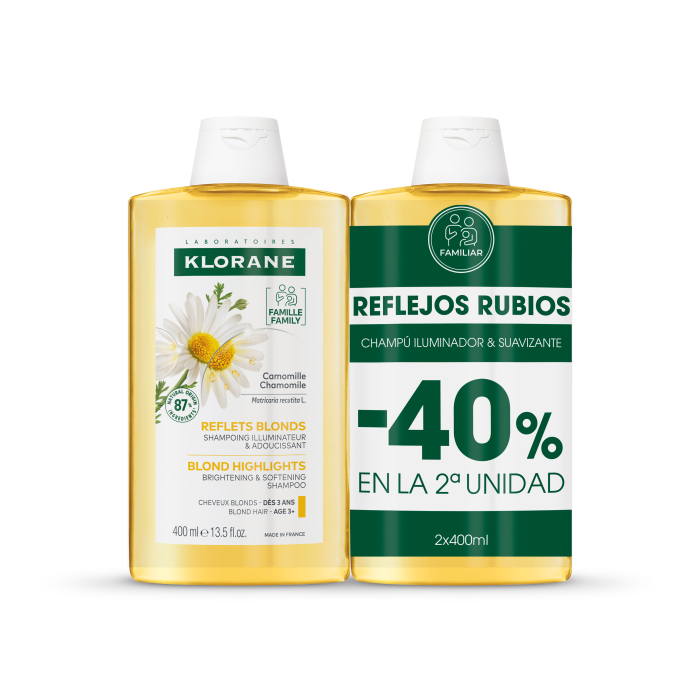 Champú A La Camomila Reflejos Dorados 400 ml