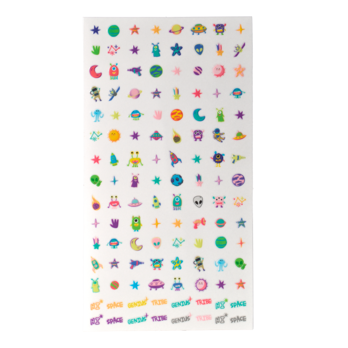 Genius Tribe Pegatinas para Uñas