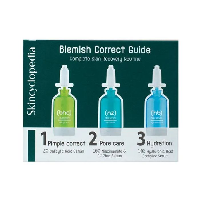 Blemish Correct Guide Set 3 Séruns para Imperfeições