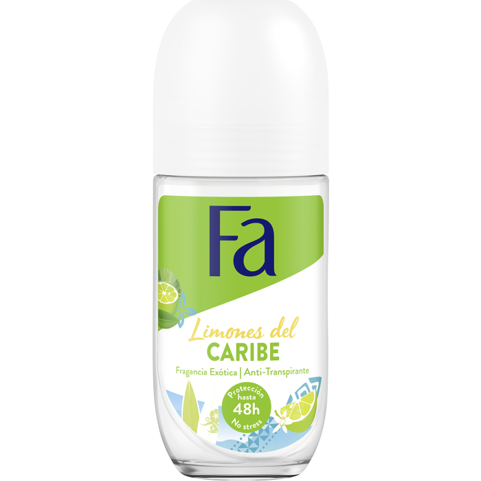 Fa Limones del Caribe Desodorante Roll On 50 ml