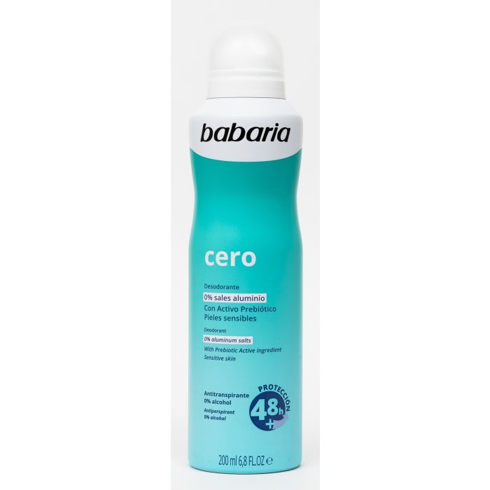 Babaria Desodorante Spray Cero 200 ml