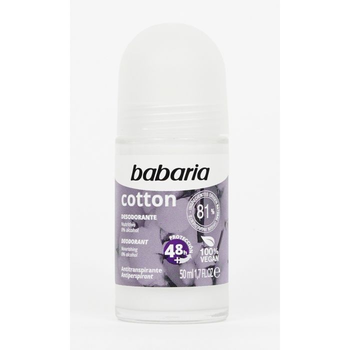 Babaria Deo Roll On Cotton 50 ml